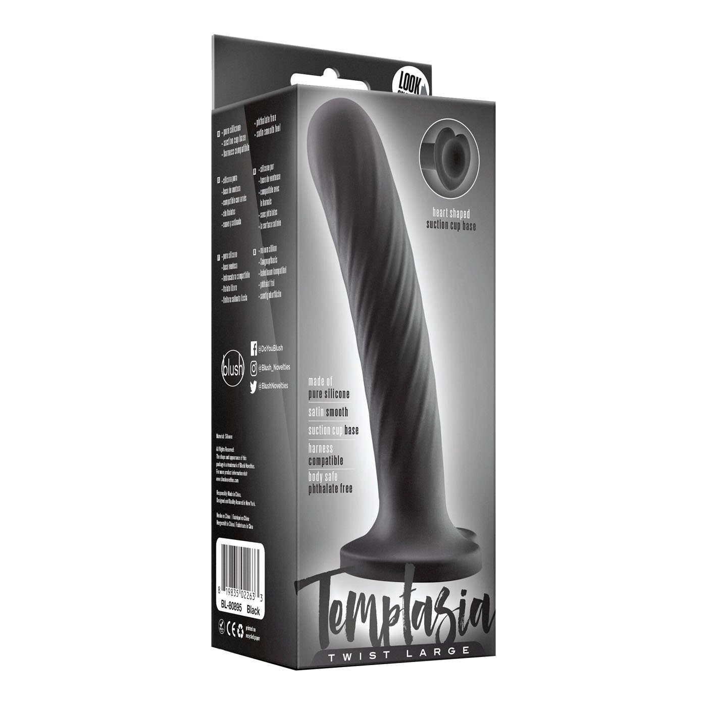 Dildo „Temptasia Twist Large“ - Blush