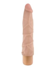 Vibruojantis dildo „Dr. Skin Vibe 1“ - Blush