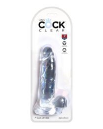 Falo imitatorius „Clear Nr. 7“ - King COCK