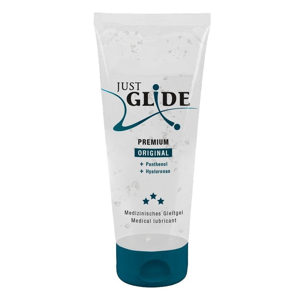 Vandens pagrindo lubrikantas „Premium Original“, 200 ml - Just Glide