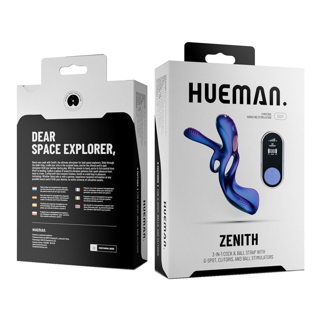 Penio žiedas - stimuliatorius „Zenith“ - Hueman