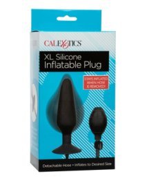 Pripučiamas analinis kaištis „XL Silicone Inflatable Plug“ - CalExotics