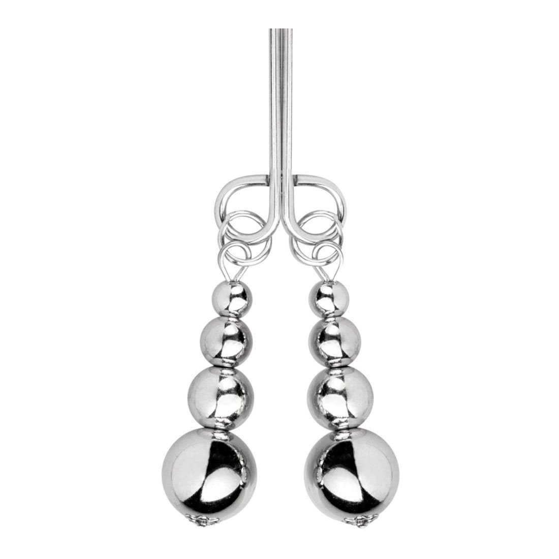 Spenelių spaustukai „Nipple and Clitoris Clamps“ - Bedroom Fantasies