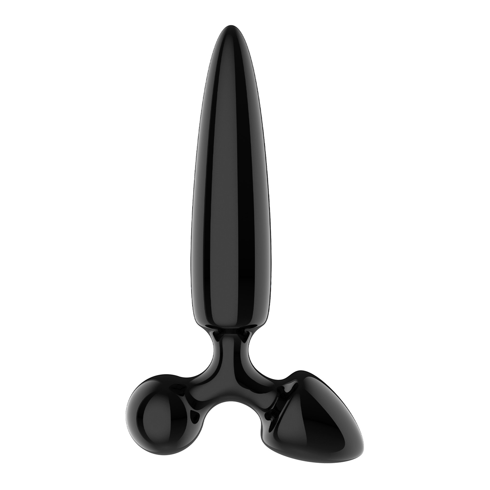 Stiklinis dildo „Triple Crystal 1” - Satisfyer