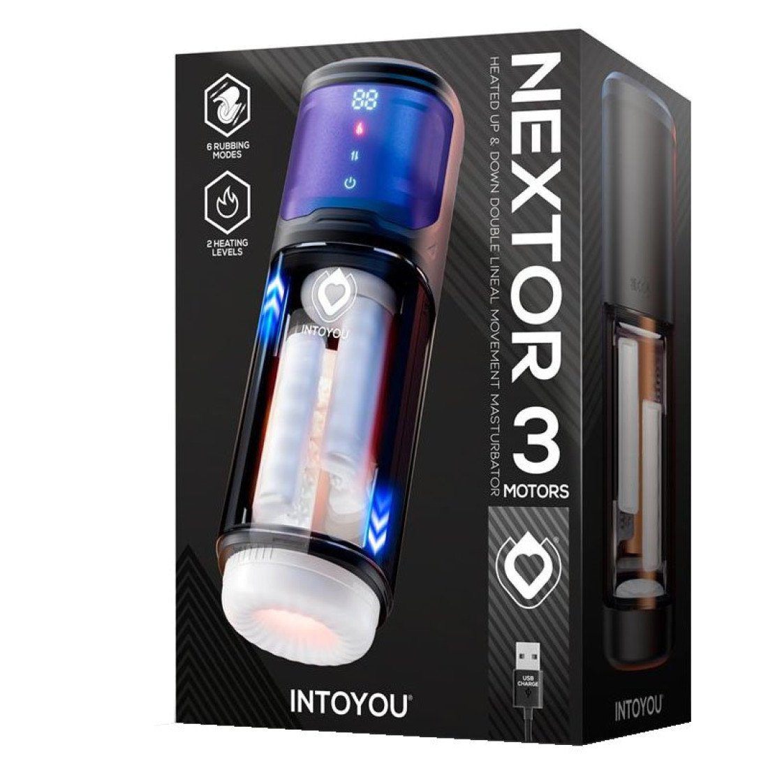 Šylantis automatinis masturbatorius „Nextor 3“ - Intoyou