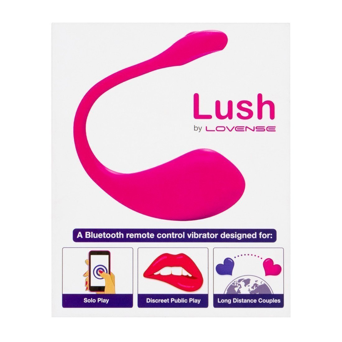 Išmanusis vibruojantis kiaušinėlis „Lush 2“ - Lovense