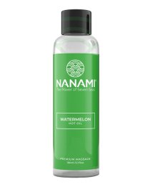Šildantis masažo aliejus „Hot Oil - Watermelon“, 100 ml - Nanami