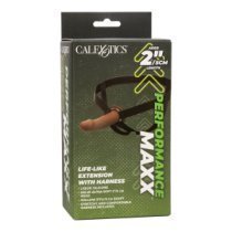 Tuščiaviduris strap-on dildo „Performance Maxx Life-Like“ - CalExotics