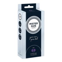 Prezervatyvai „69“, 10 vnt. - Mister Size