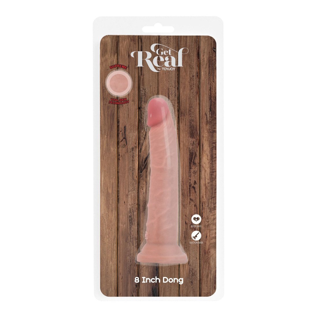 Dildo „Deluxe Dual Density Dong 8Inch“ - Get Real