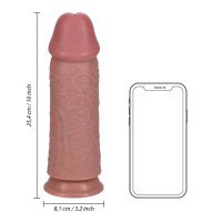 XXL dildo „Extra Thick Straight 10“ - RealRock