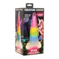 Silikoninis dildo „Uni-Glow“ - XR