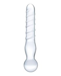 Stiklinis dildo „Joystick“ - Glas