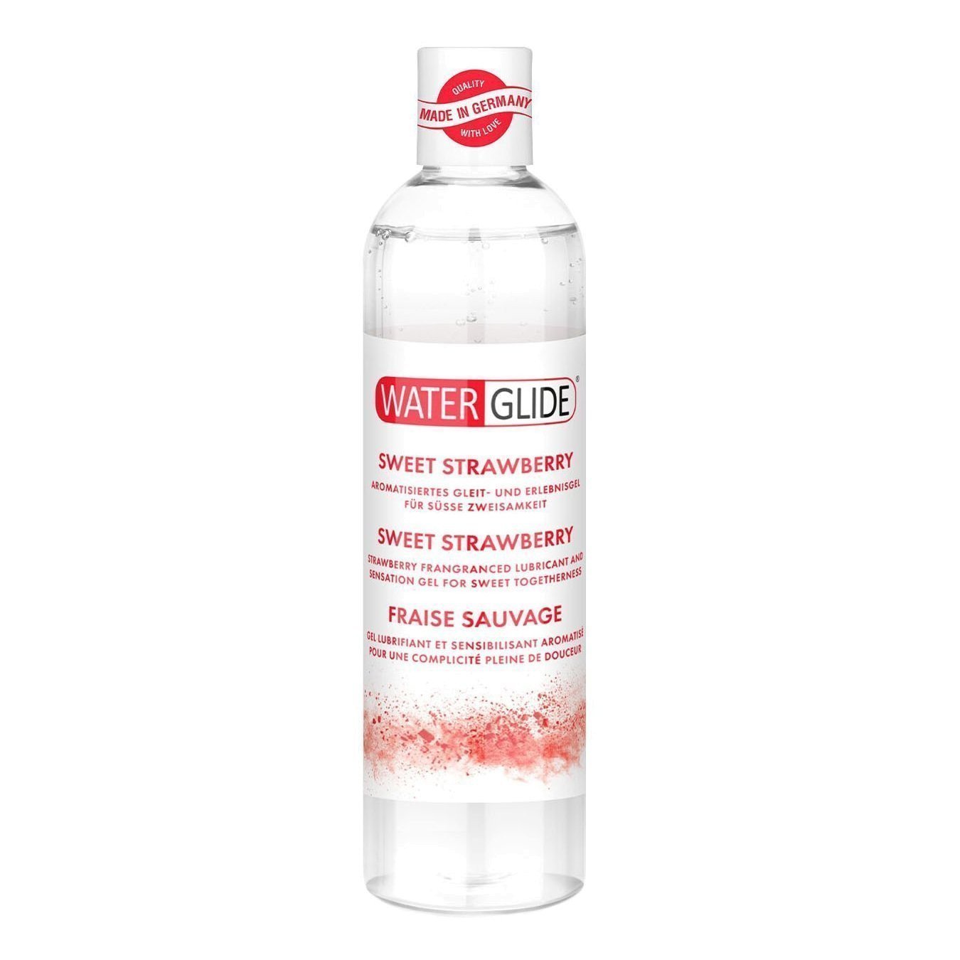 Vandens pagrindo lubrikantas „Sweet Strawberry“, 300 ml - Waterglide