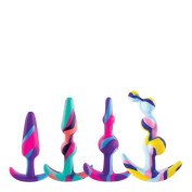 Analinių kaiščių rinkinys „Butt Plug Kit 4 in 1“