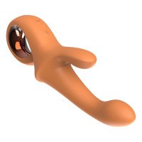 Vibratorius kiškutis „Glam G Spot Duo Vibrator“ - Dream Toys