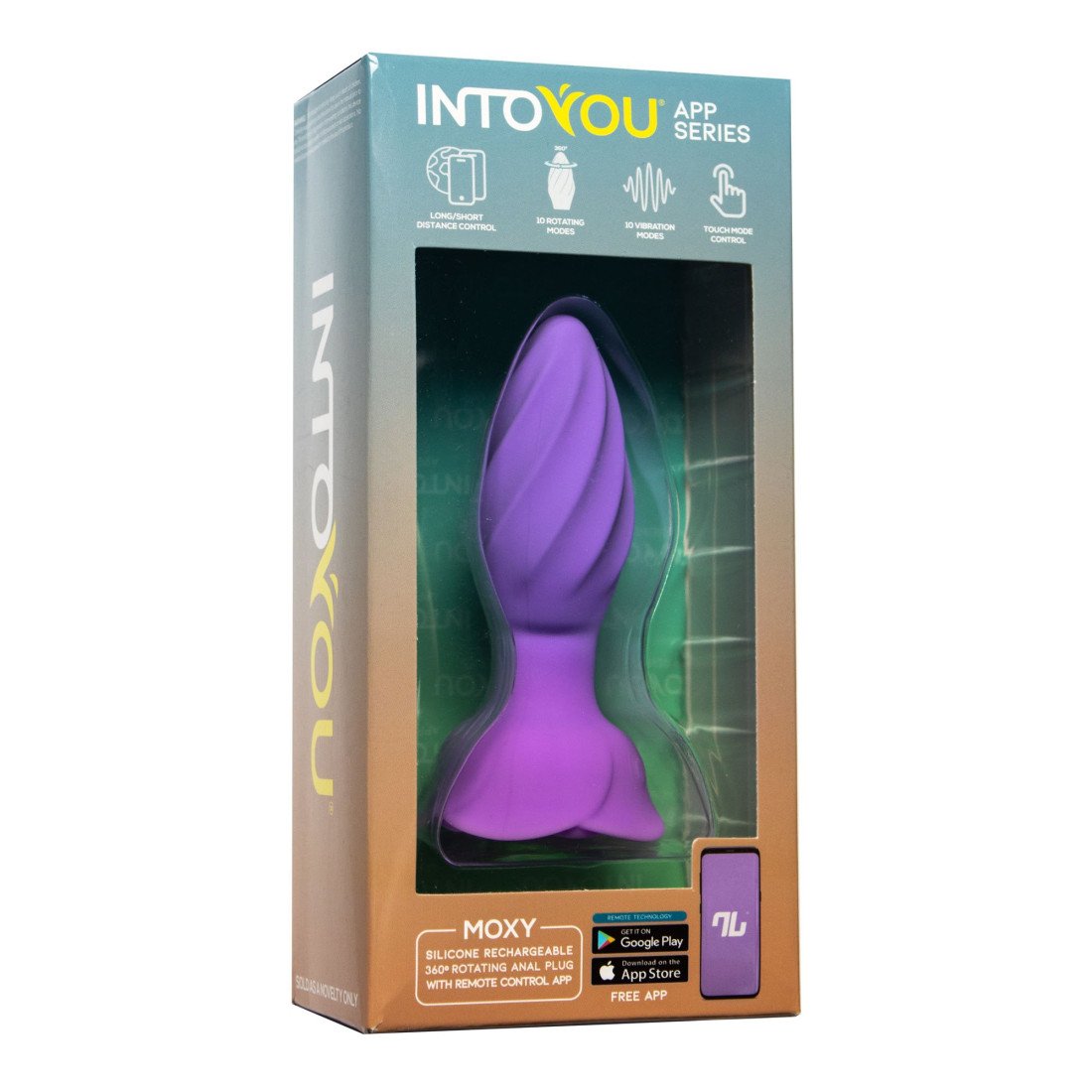 Išmanusis analinis kaištis „Moxy“ - Intoyou