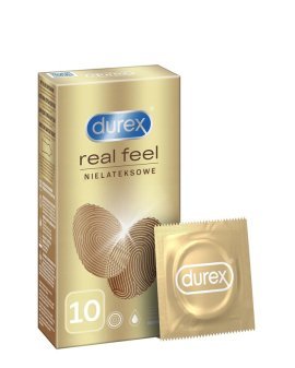 Prezervatyvai be latekso „Real Feel“, 10 vnt. - Durex