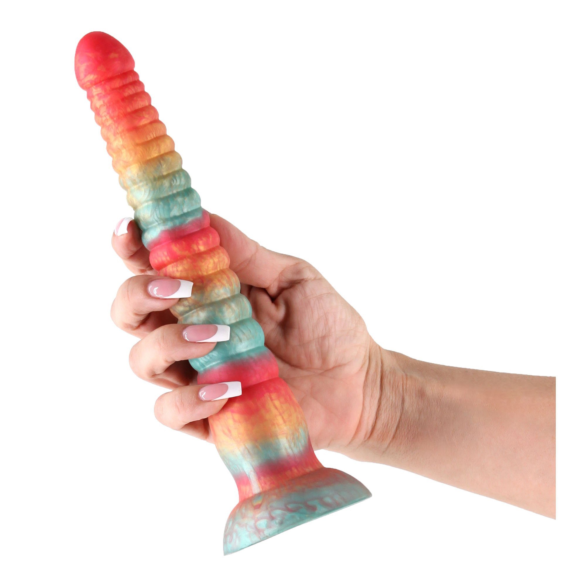Dildo „Stacked 9 Inch - Red Gold“ - NS Novelties