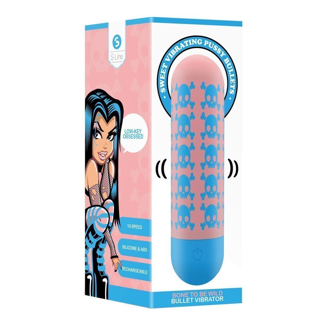 Vibruojanti kulka „Bone to be Wild“ - S-Line
