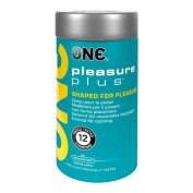 Stimuliuojantys prezervatyvai „Pleasure Plus“, 12 vnt.
