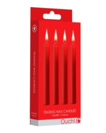Žvakių rinkinys „Teasing Wax Candles“, 4 vnt. - Ouch!