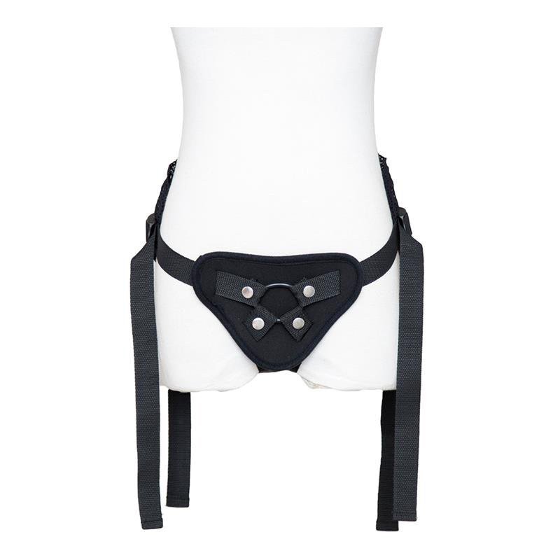 Strap-on diržas „Lace Edge Strap-on with Silicone Ring“ - Latetobed