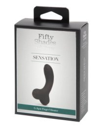 G taško vibratorius - antpirštis „Sensation G-Spot Finger“ - Penkiasdešimt pilkų atspalvių kolekcija
