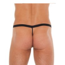 Vyriškos kelnaitės su juostele „Transparent Thong with Zipper“ - Amorable