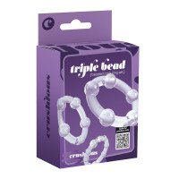 Penio žiedų rinkinys „Triple Bead“ - Crushious
