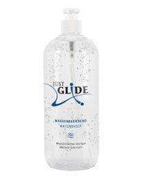 Vandens pagrindo lubrikantas „Waterbased“, 1000 ml - Just Glide