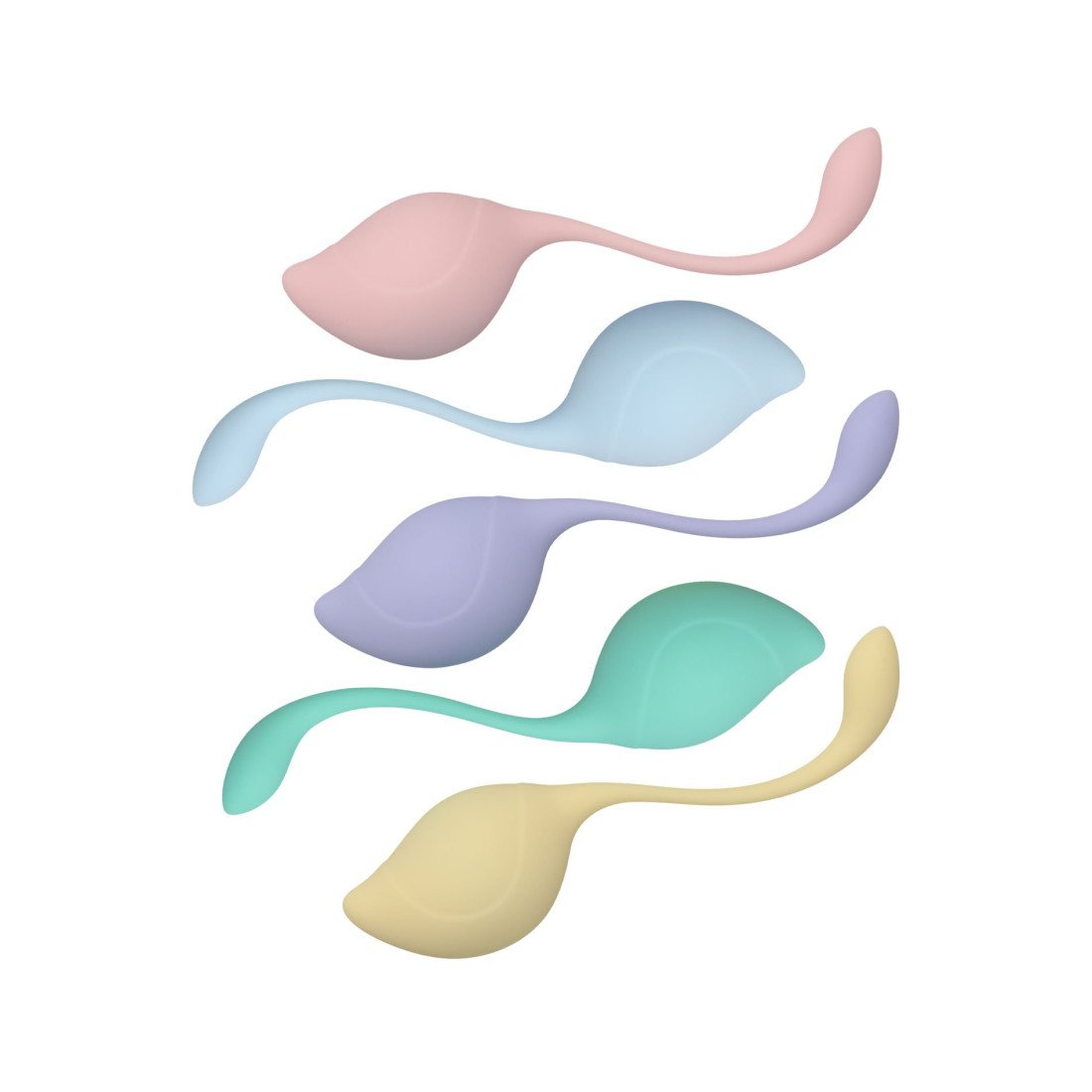 Vaginalinių kamuoliukų rinkinys „Pelvic Stem Kegel Kit“ - Loveline