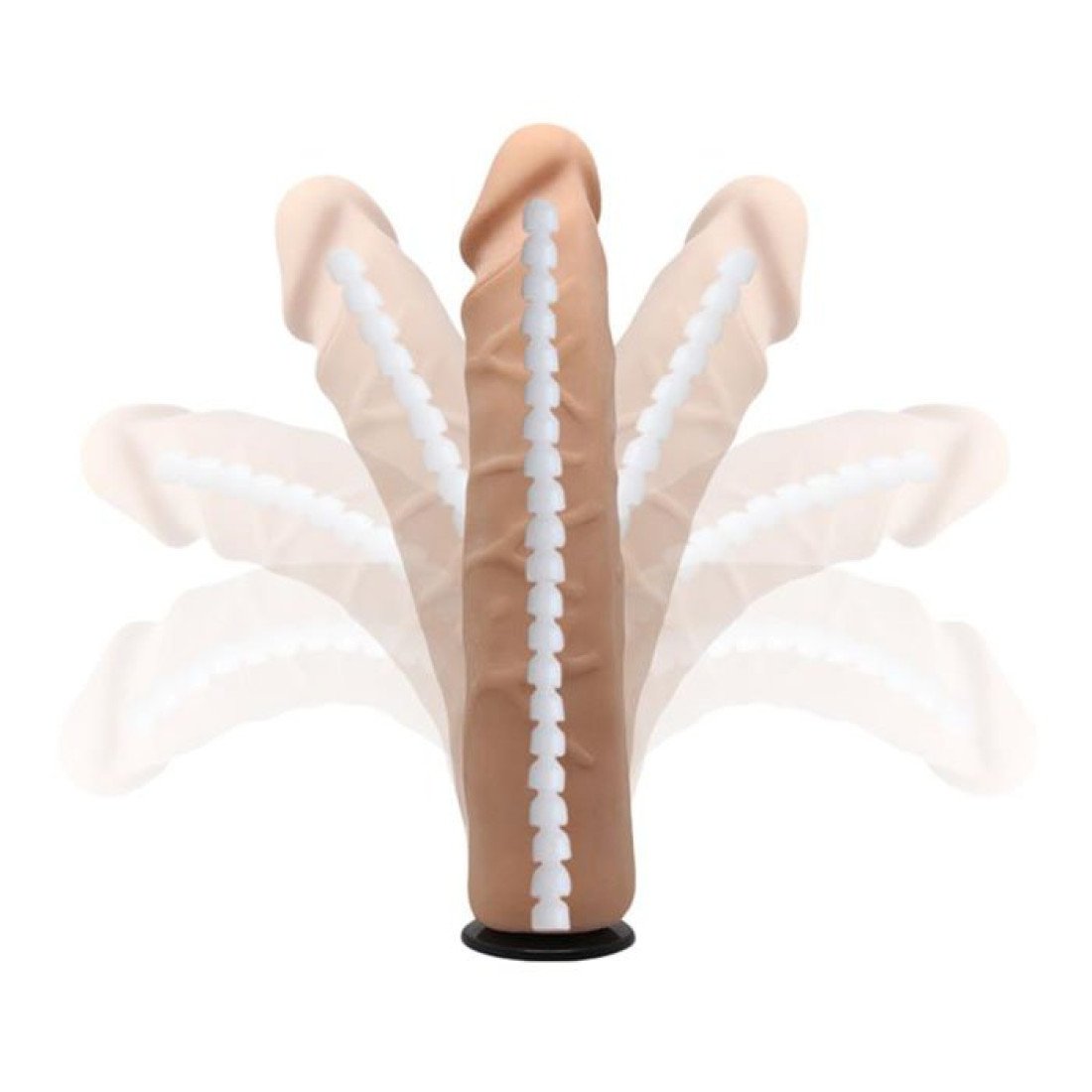 Pripučiamas strap-on dildo „Magto“ - Latetobed