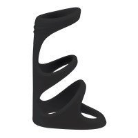 Penio žiedas „3 Loop Silicone Cock Ring“ - Shots Toys