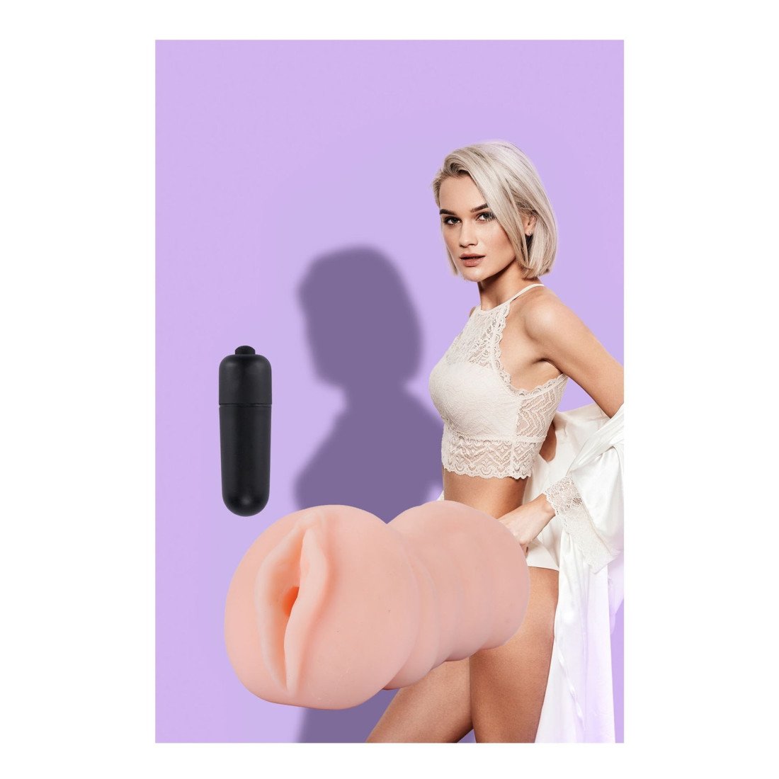 Vibruojantis masturbatorius „The Girl Next Door Tracey“ - Dream Toys