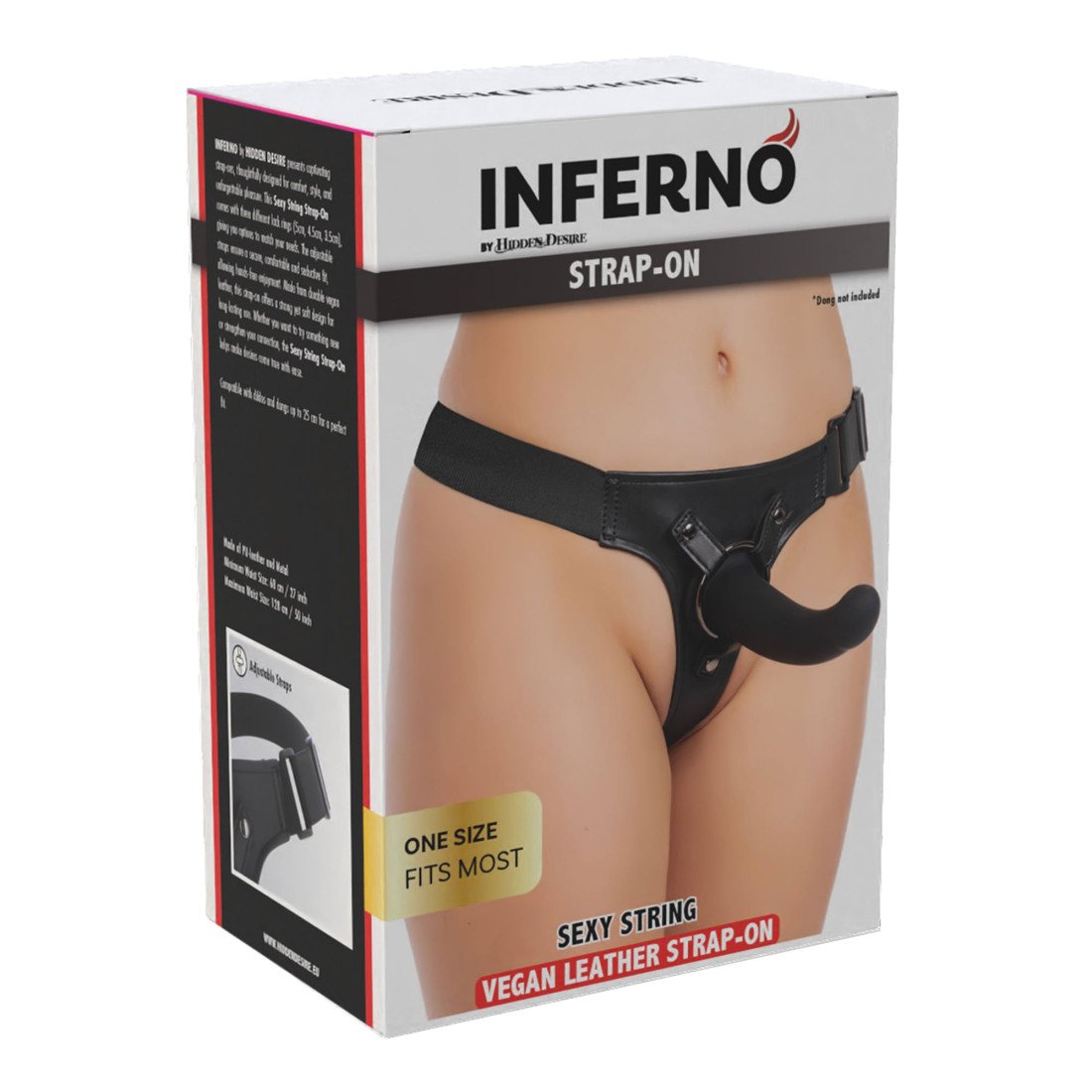 Strap-on diržas „Inferno Sexy String“ - Hidden Desire