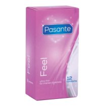 Ploni prezervatyvai „Sensitive Feel“, 12 vnt. - Pasante