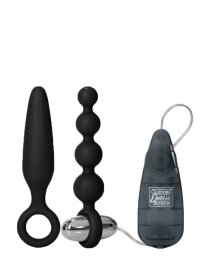 Analinio sekso rinkinys „Booty Vibro Kit“ - CalExotics