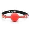 Silikoninis burnos kaištis „Silicone Ball Gag with Padlock“ - Latetobed