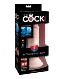 Dildo „3D Triple Density Cock Nr. 6“ - King COCK