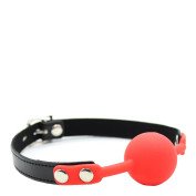 Silikoninis burnos kaištis „Silicone Ball Gag with Padlock“