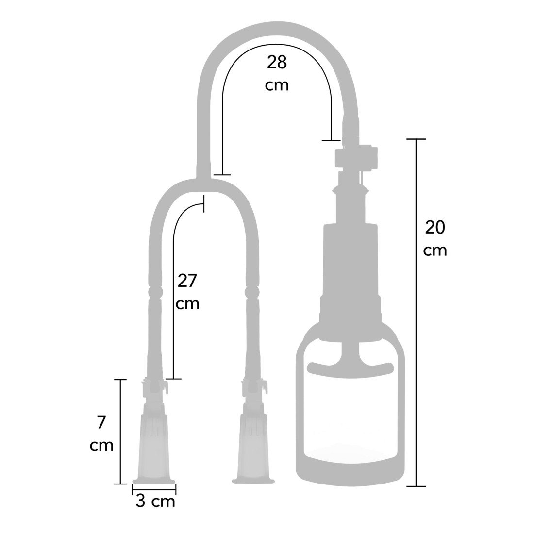 Spenelių pompa „Vacuum Nipple Pleasure Pump S/M“ - She.E.O Spenelių pompa „Vacuum Nipple Pleasure Pump S/M“ - She.E.O
