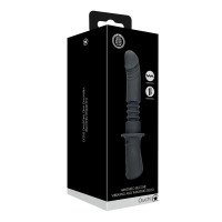 Automatinis vibratorius „Handheld Silicone Vibrating and Thrusting Dildo“ - Ouch!