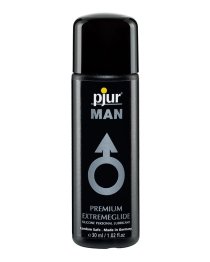 Silikono pagrindo lubrikantas „Man Premium Extremeglide“, 30 ml - Pjur