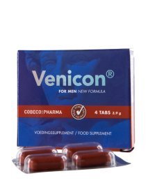 Maisto papildas vyrams „Venicon“, 4 tabletės - Cobeco Pharma