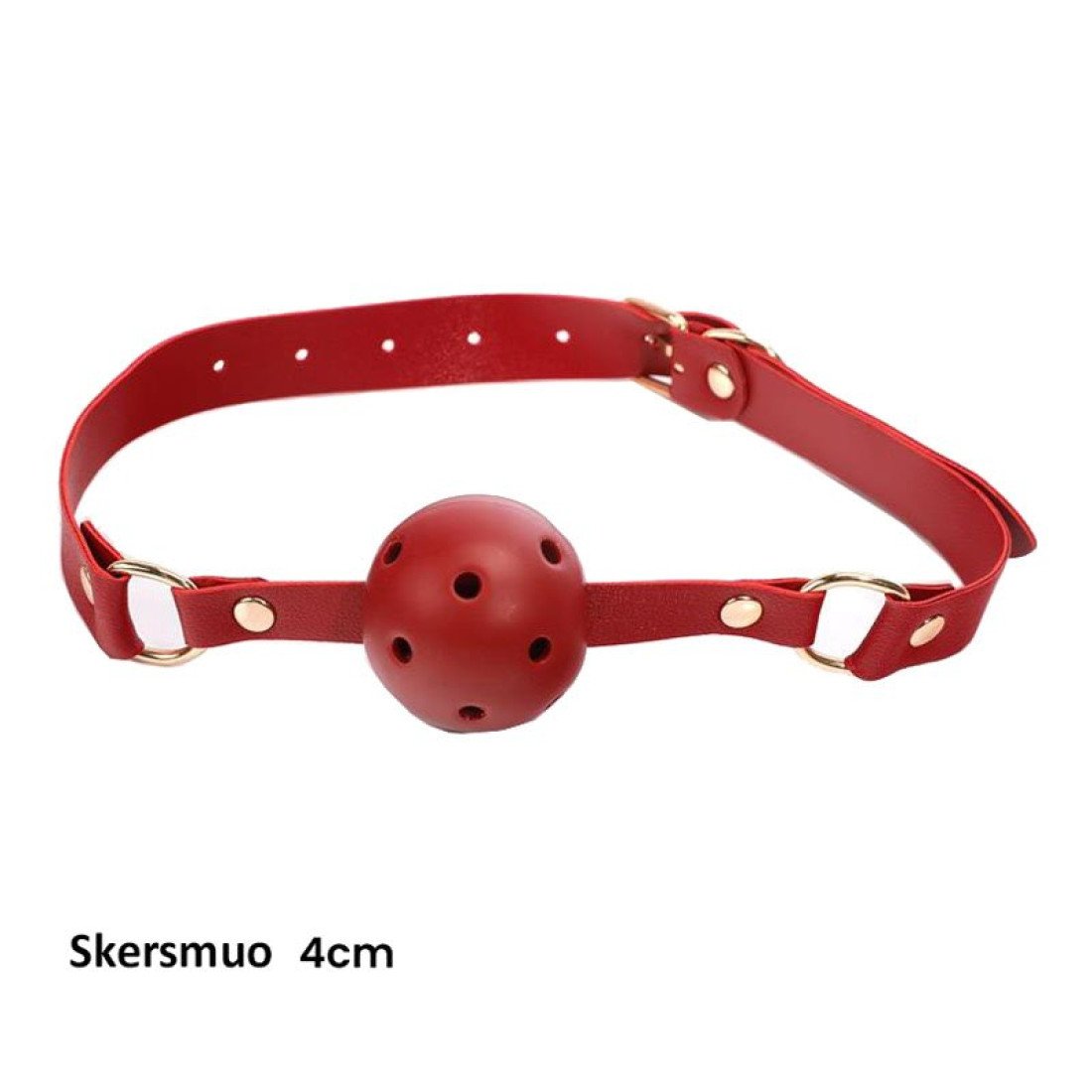 Suvaržymo rinkinys „Bondage Set with Carry Bag Red“ - Latetobed