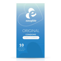 Prezervatyvai (pažeista pakuotė) „Original“, 10 vnt. - EasyGlide Prezervatyvai (pažeista pakuotė) „Original“, 10 vnt. - EasyGlide