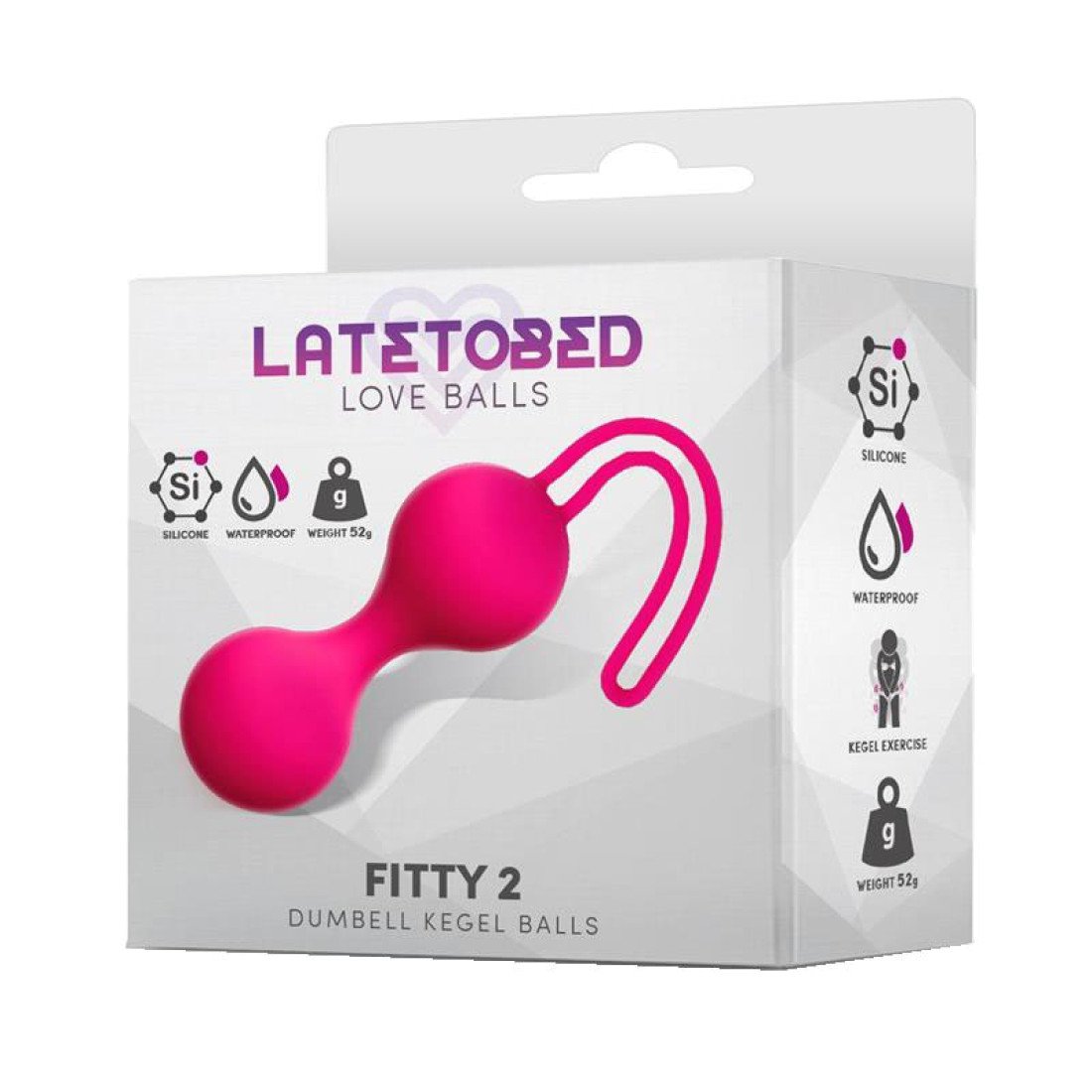 Vaginaliniai kamuoliukai „Fitty 2“ - Latetobed