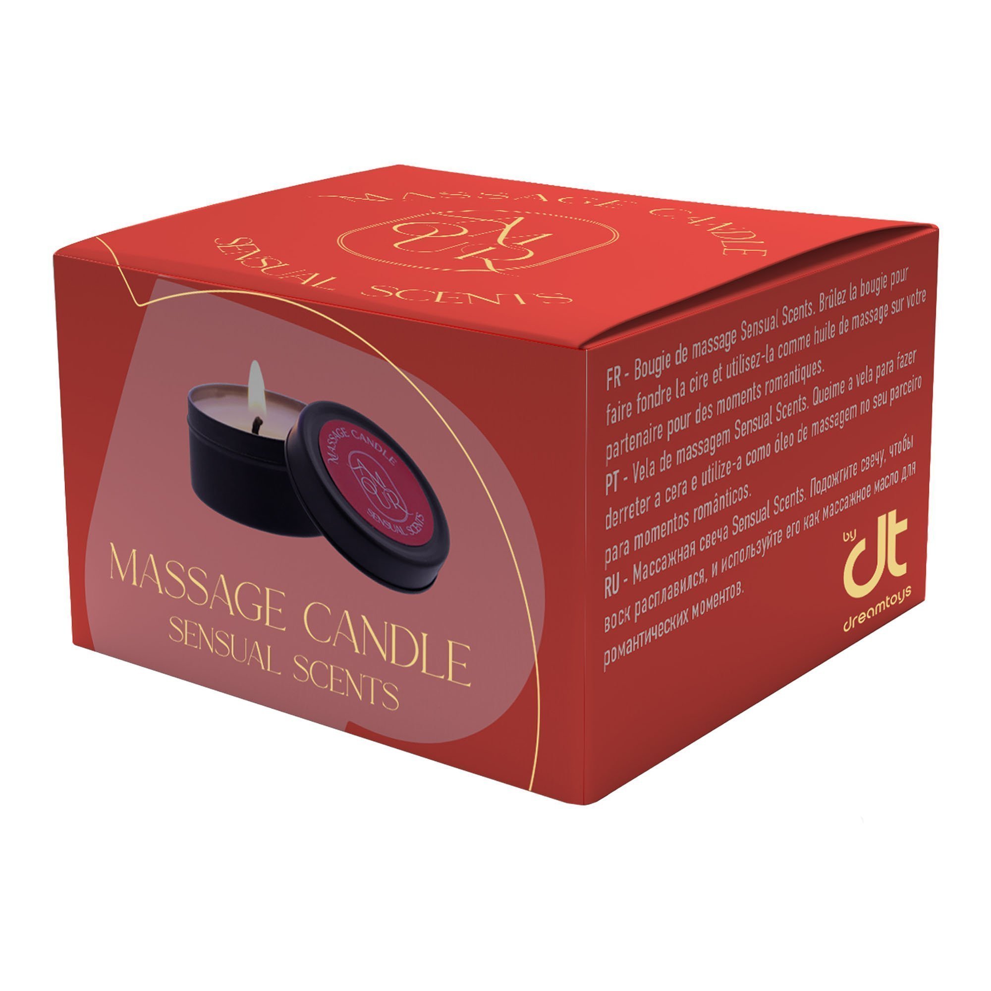 Masažinė žvakė „Amour Sensual Scents“, 30 ml - Dream Toys