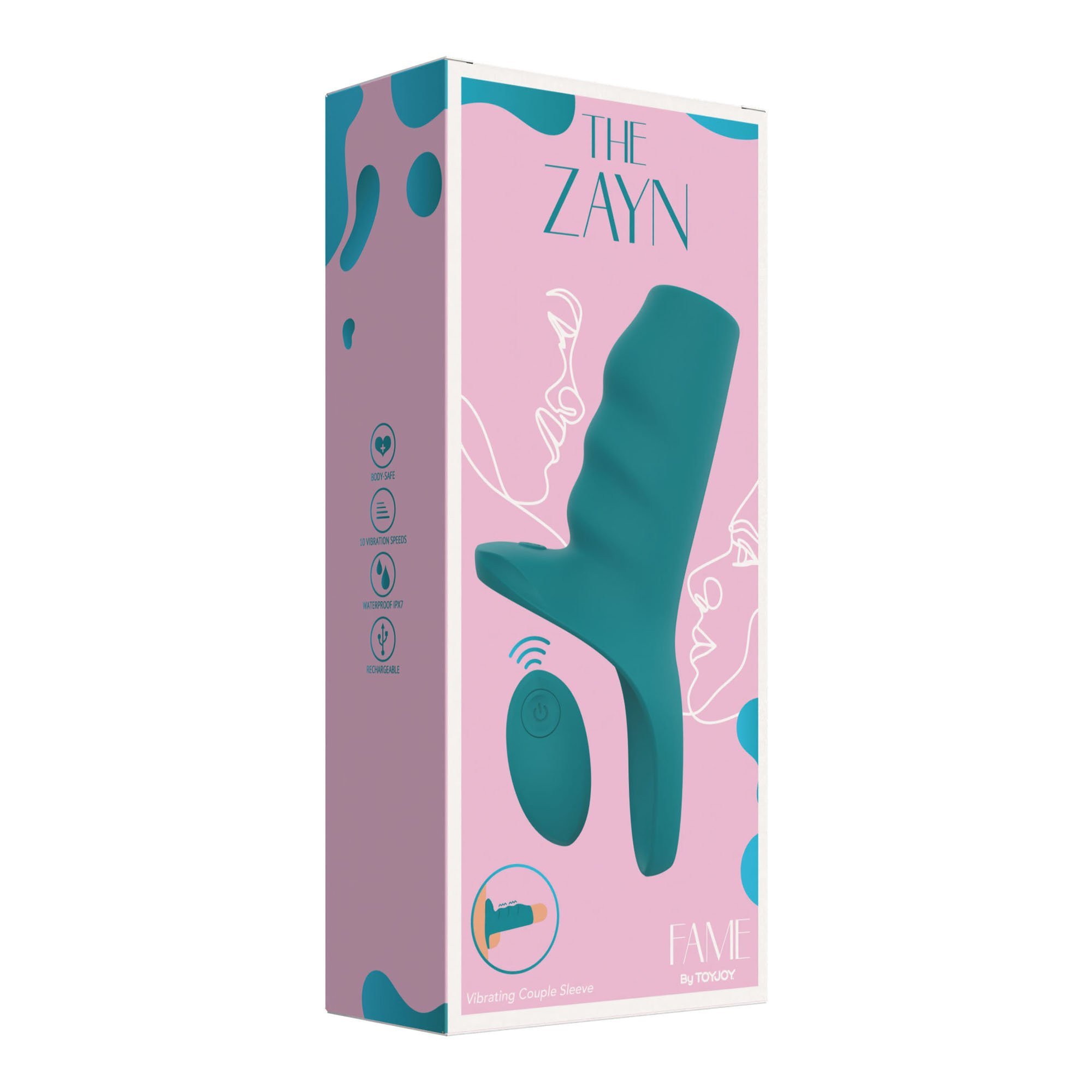 Vibruojanti penio mova „Fame The Zayn“ - ToyJoy Vibruojanti penio mova „Fame The Zayn“ - ToyJoy